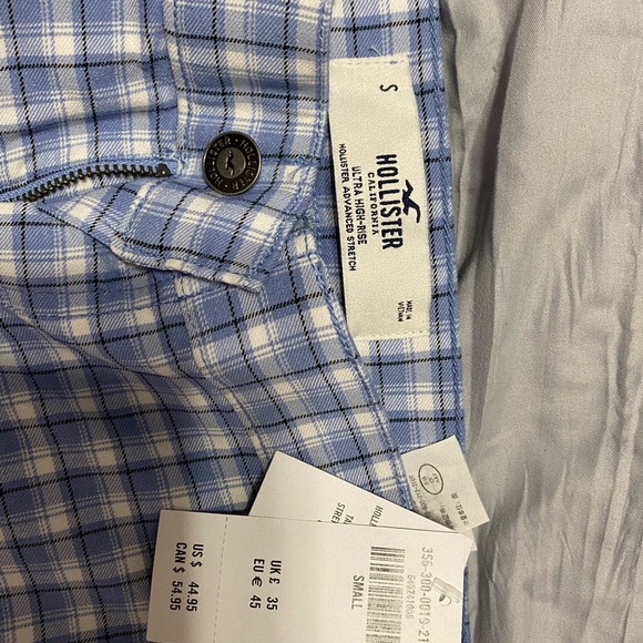 Hollister Plaid Pants - Picture 3 of 4